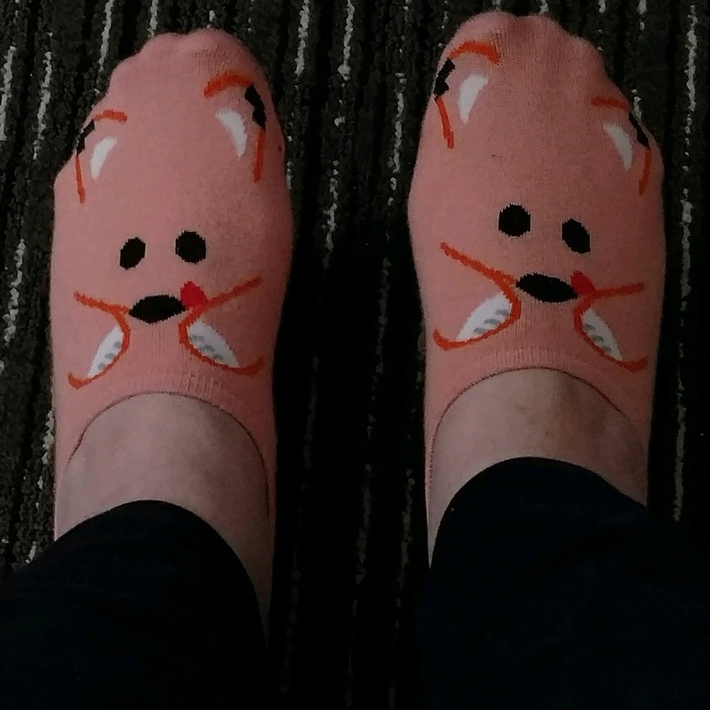 4/$15 No Show Socks - 3 ANIMAL PRINTS Remaining - Picture 5 of 7